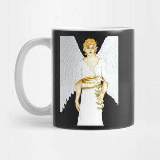 Archangel Gabriel the Messenger Angel- Pink Mug